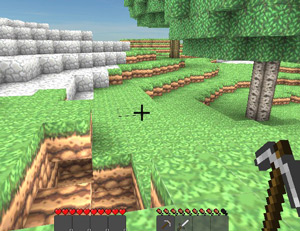 Gameplay Copie de minecraft